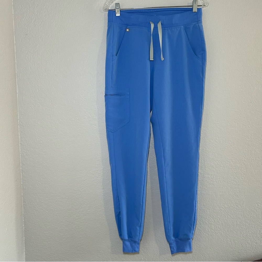 Figs Zamora Jogger Scrub Pants Women's Vivid Blue - Picture 2 of 10